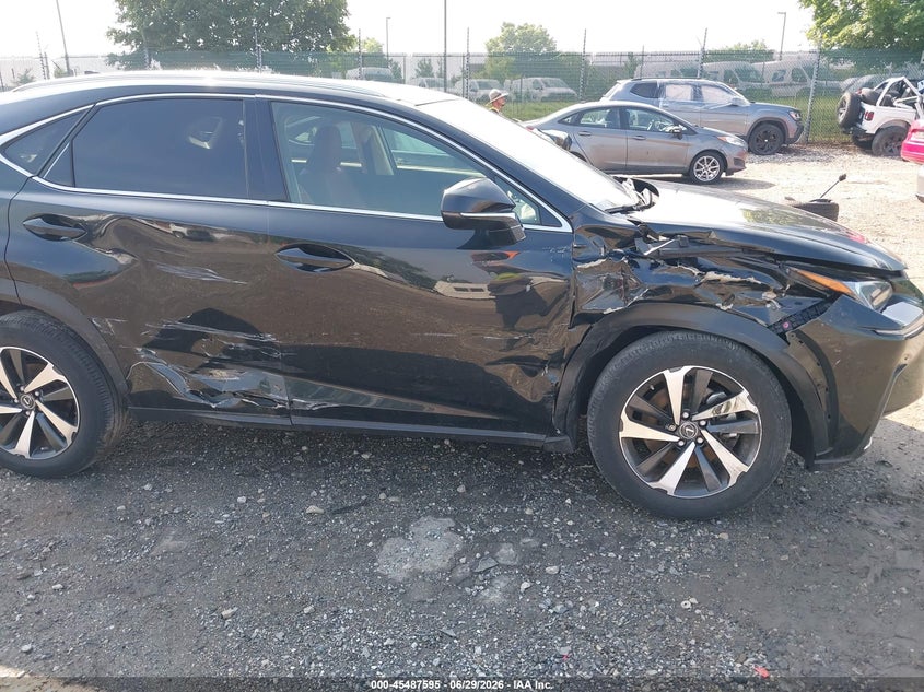 2021 Lexus Nx VIN JTJGARDZ0M2253707 IAAI salvage auction — SIDE, Salvage (Pennsylvania), sold $12,700 on 2026-07-24 (photo 6)