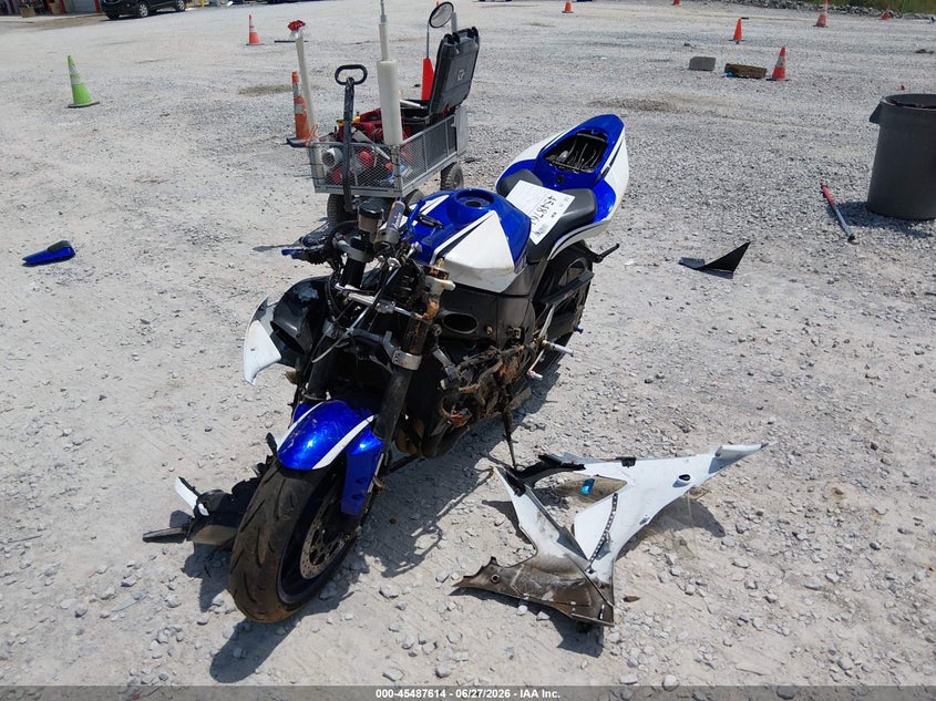 2005 Yamaha Yzfr1 VIN JYARN13E65A009191 IAAI salvage auction — FRONT END, Salvage (Alabama), sold $125 on 2026-07-28 (photo 2)