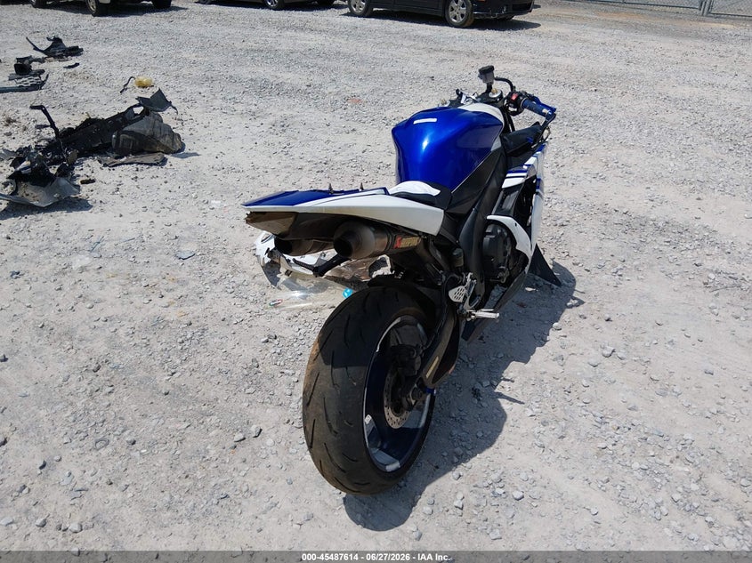 2005 Yamaha Yzfr1 VIN JYARN13E65A009191 IAAI salvage auction — FRONT END, Salvage (Alabama), sold $125 on 2026-07-28 (photo 4)