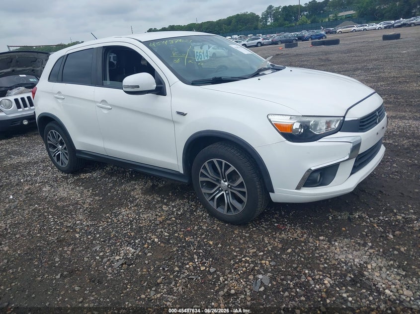 2016 Mitsubishi Outlander VIN JA4AR3AU7GZ056207 IAAI salvage auction — LEFT SIDE, Salvage Title, sold $3,025 on 2026-07-14 (photo 1)