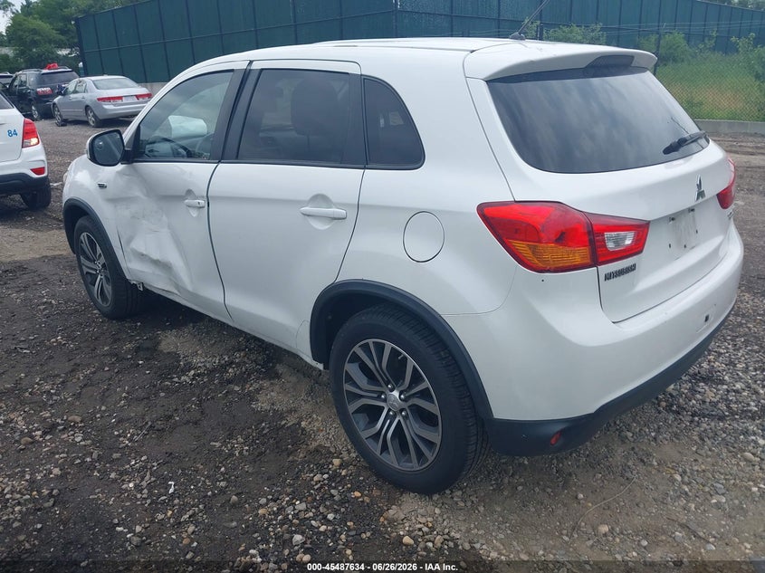2016 Mitsubishi Outlander VIN JA4AR3AU7GZ056207 IAAI salvage auction — LEFT SIDE, Salvage Title, sold $3,025 on 2026-07-14 (photo 3)