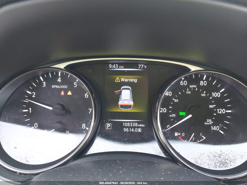 2016 Nissan Rogue VIN KNMAT2MT7GP653888 IAAI salvage auction — REAR END, Salvage (Georgia), sold $725 on 2026-07-24 (photo 7)