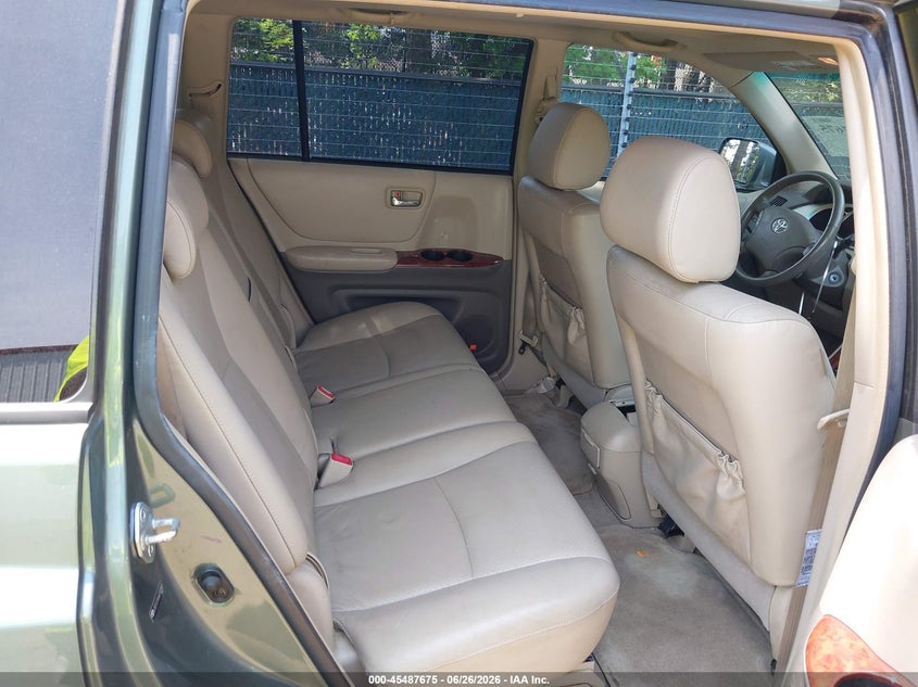 2006 Toyota Highlander VIN JTEEP21A660152583 IAAI salvage auction — REAR END, Salvage (Virginia), sold $1,250 on 2026-07-12 (photo 8)