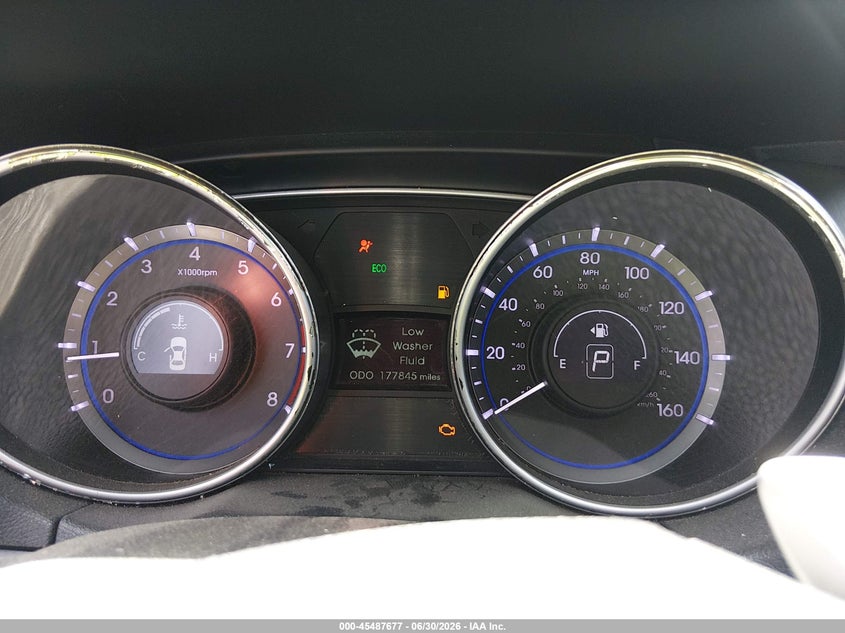 2012 Hyundai Sonata VIN 5NPEC4AC9CH331003 IAAI salvage auction — NORMAL WEAR, Original (Texas), sold $575 on 2026-07-20 (photo 7)