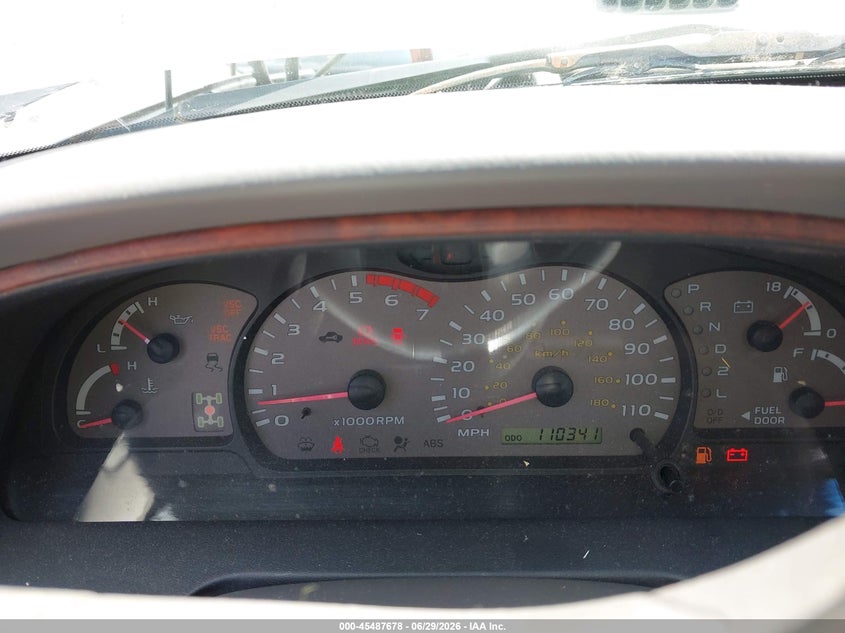 2004 Toyota Sequoia VIN 5TDBT44A44S233277 IAAI salvage auction — FRONT & REAR, Clear (New Jersey), sold $1,000 on 2026-07-27 (photo 7)