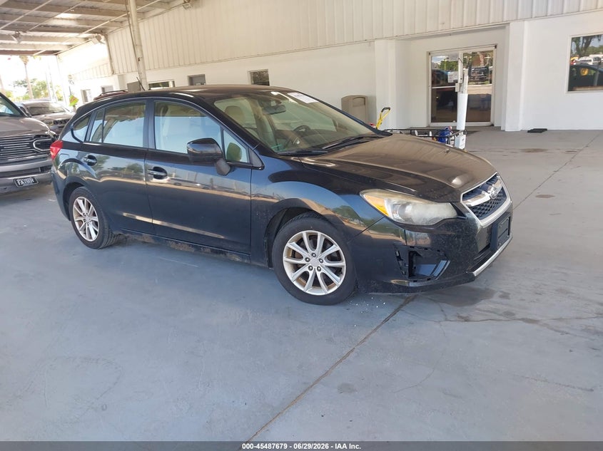 2013 Subaru Impreza VIN JF1GPAB6XDH814753 IAAI salvage auction — NORMAL WEAR, Clear (Florida), sold $1,200 on 2026-07-29 (photo 1)