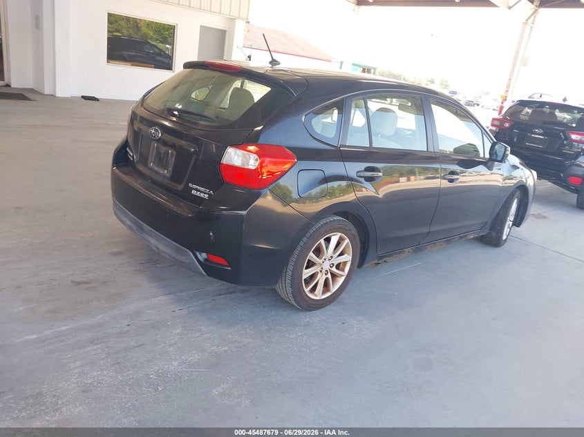 2013 Subaru Impreza VIN JF1GPAB6XDH814753 IAAI salvage auction — NORMAL WEAR, Clear (Florida), sold $1,200 on 2026-07-29 (photo 4)