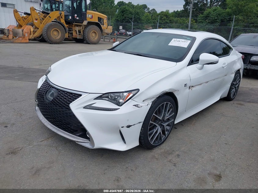 2015 Lexus Rc VIN JTHHE5BC9F5011226 IAAI salvage auction — LEFT SIDE, Salvage (North Carolina), sold $10,750 on 2026-08-20 (photo 2)