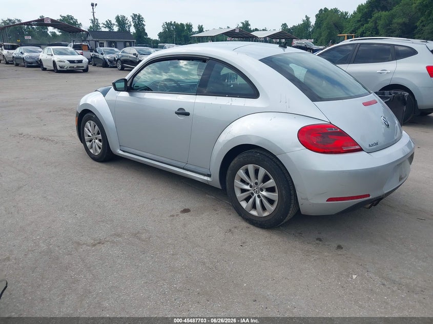 2014 Volkswagen Beetle VIN 3VWFP7AT1EM606206 IAAI salvage auction — NORMAL WEAR, Clear (Maryland), sold $400 on 2026-07-09 (photo 3)