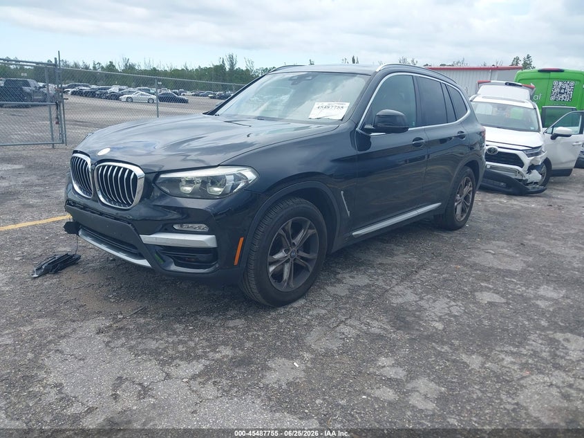 2019 BMW X3 VIN 5UXTR7C51KLF28698 IAAI salvage auction — FRONT END, Rebuildable (Florida), sold $6,450 on 2026-07-29 (photo 2)