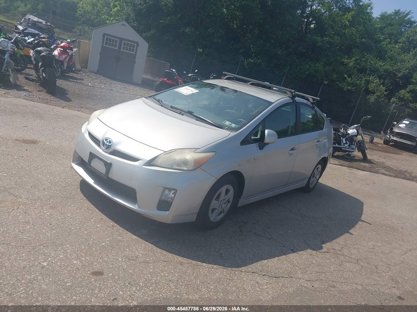 2011 Toyota Prius VIN JTDKN3DU0B1461592 IAAI salvage auction — NORMAL WEAR, Clear (Pennsylvania), sold $725 on 2026-07-10 (photo 2)