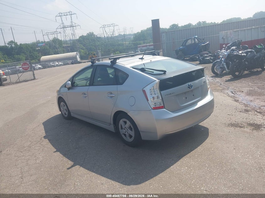 2011 Toyota Prius VIN JTDKN3DU0B1461592 IAAI salvage auction — NORMAL WEAR, Clear (Pennsylvania), sold $725 on 2026-07-10 (photo 3)