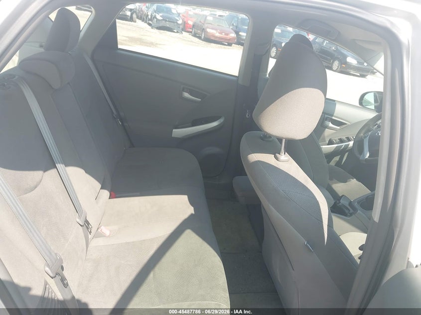 2011 Toyota Prius VIN JTDKN3DU0B1461592 IAAI salvage auction — NORMAL WEAR, Clear (Pennsylvania), sold $725 on 2026-07-10 (photo 8)