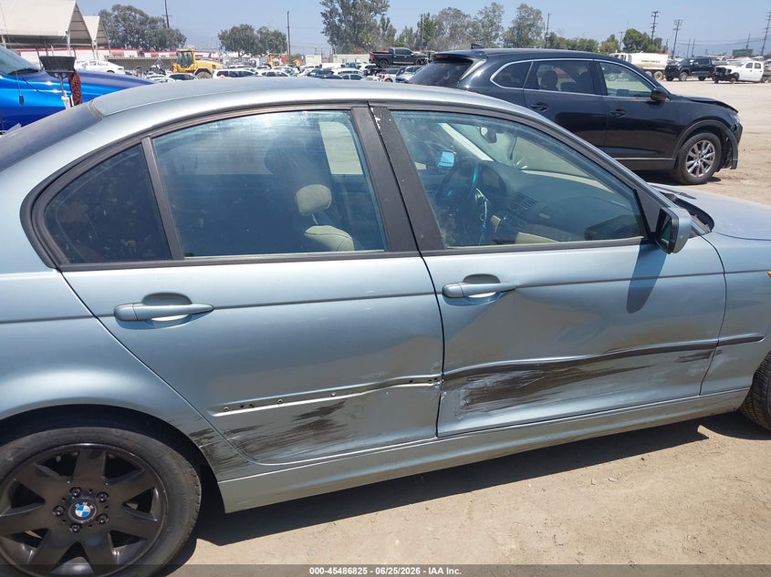 2002 BMW 3 series VIN WBAEV33492KL75641 IAAI salvage auction — RIGHT SIDE, Salvage (California), sold $225 on 2026-07-22 (photo 6)