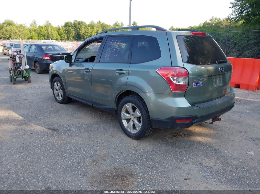 2015 Subaru Forester VIN JF2SJADC4FH404530 IAAI salvage auction — NORMAL WEAR, Original (Maine), sold $1,050 on 2026-07-06 (photo 3)