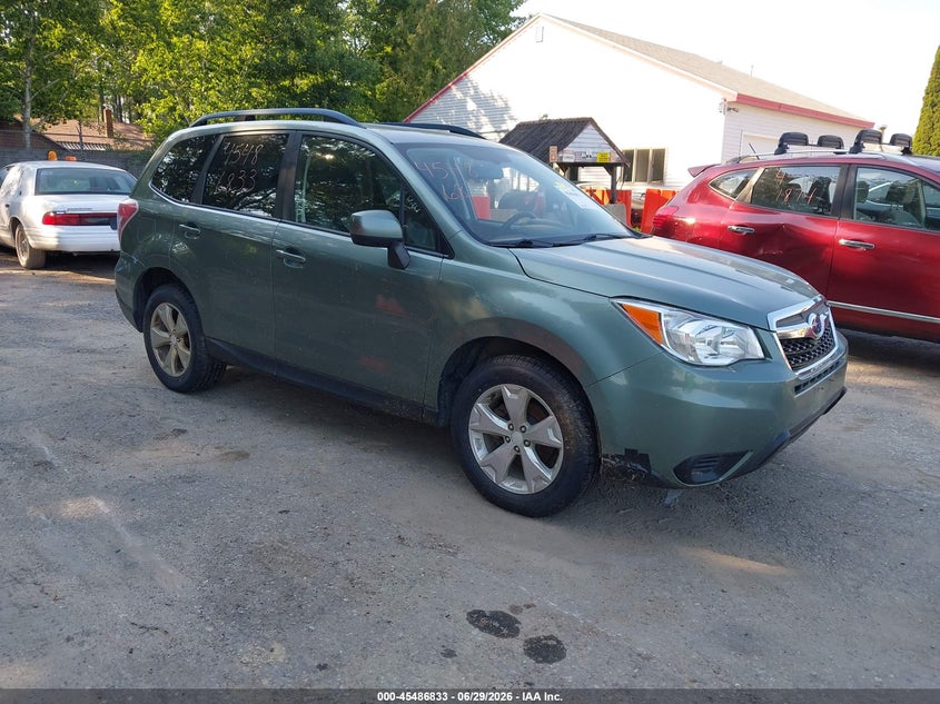 2015 Subaru Forester VIN JF2SJADC4FH404530 IAAI salvage auction — NORMAL WEAR, Original (Maine), sold $1,050 on 2026-07-06 (photo 1)