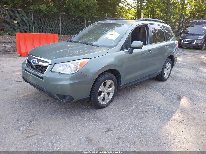 2015 Subaru Forester VIN JF2SJADC4FH404530 IAAI salvage auction — NORMAL WEAR, Original (Maine), sold $1,050 on 2026-07-06 (photo 2)