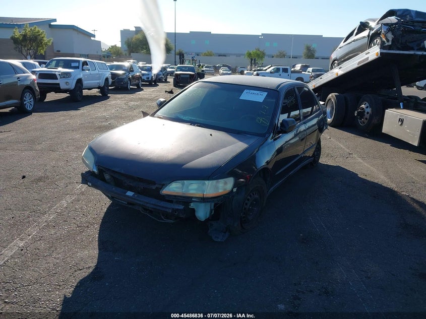 1999 Honda Accord VIN JHMCG6658XC010216 IAAI salvage auction — LEFT REAR, Salvage Certificate (California), sold $200 on 2026-07-10 (photo 2)