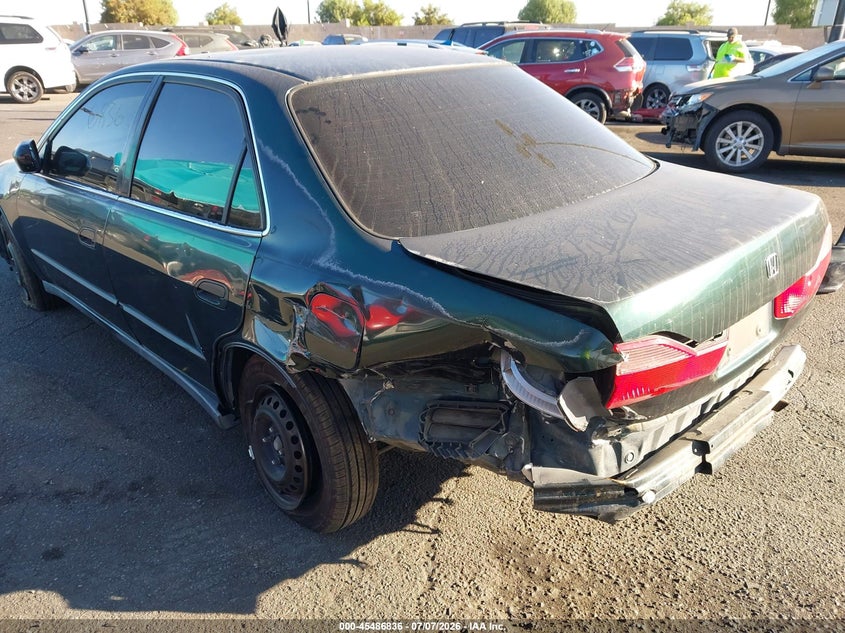 1999 Honda Accord VIN JHMCG6658XC010216 IAAI salvage auction — LEFT REAR, Salvage Certificate (California), sold $200 on 2026-07-10 (photo 3)