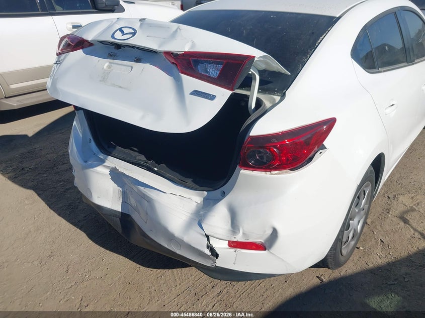 2015 Mazda 3 VIN JM1BM1U70F1222261 IAAI salvage auction — REAR END, Salvage (California), sold $2,250 on 2026-07-29 (photo 6)