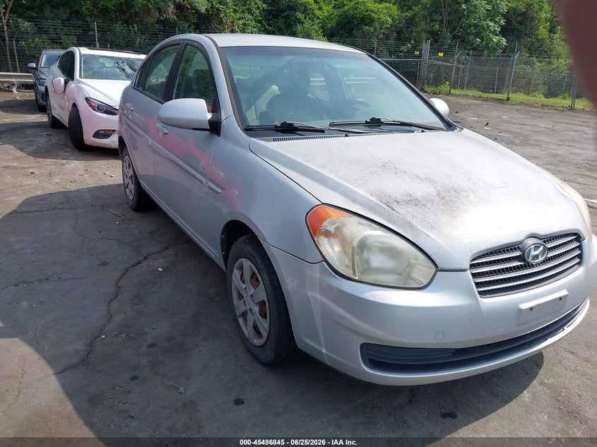2008 Hyundai Accent VIN KMHCN46C88U239092 IAAI salvage auction — NORMAL WEAR, Clear (North Carolina), sold $400 on 2026-07-23 (photo 1)