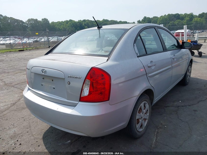 2008 Hyundai Accent VIN KMHCN46C88U239092 IAAI salvage auction — NORMAL WEAR, Clear (North Carolina), sold $400 on 2026-07-23 (photo 4)