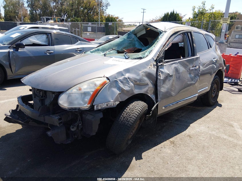 2011 Nissan Rogue VIN JN8AS5MV0BW675143 IAAI salvage auction — ROLLOVER, Non-Repairable (California), sold $225 on 2026-07-23 (photo 2)