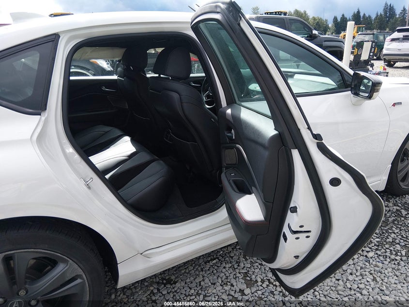 2021 Acura Tlx VIN 19UUB5F52MA016116 IAAI salvage auction — LEFT FRONT, Bill Of Sale (Washington), sold $8,200 on 2026-08-03 (photo 8)