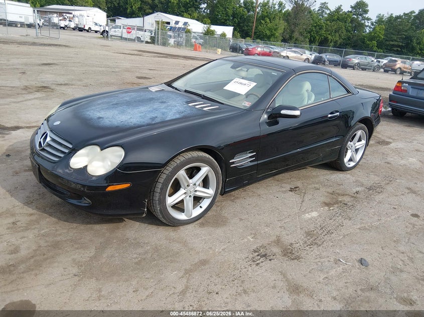 2005 Mercedes-benz Sl-klasse VIN WDBSK75F25F093650 IAAI salvage auction — NORMAL WEAR, Clear (Virginia), sold $2,750 on 2026-07-31 (photo 2)