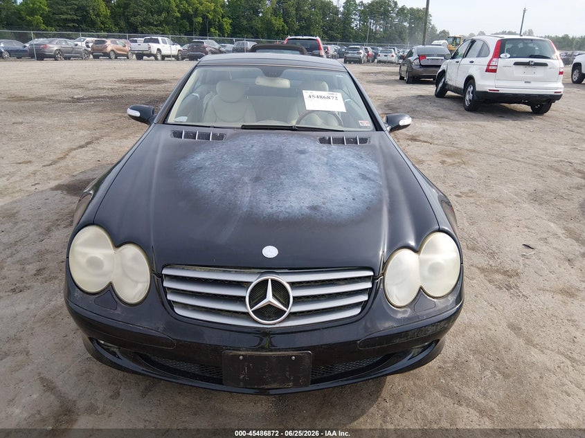 2005 Mercedes-benz Sl-klasse VIN WDBSK75F25F093650 IAAI salvage auction — NORMAL WEAR, Clear (Virginia), sold $2,750 on 2026-07-31 (photo 6)