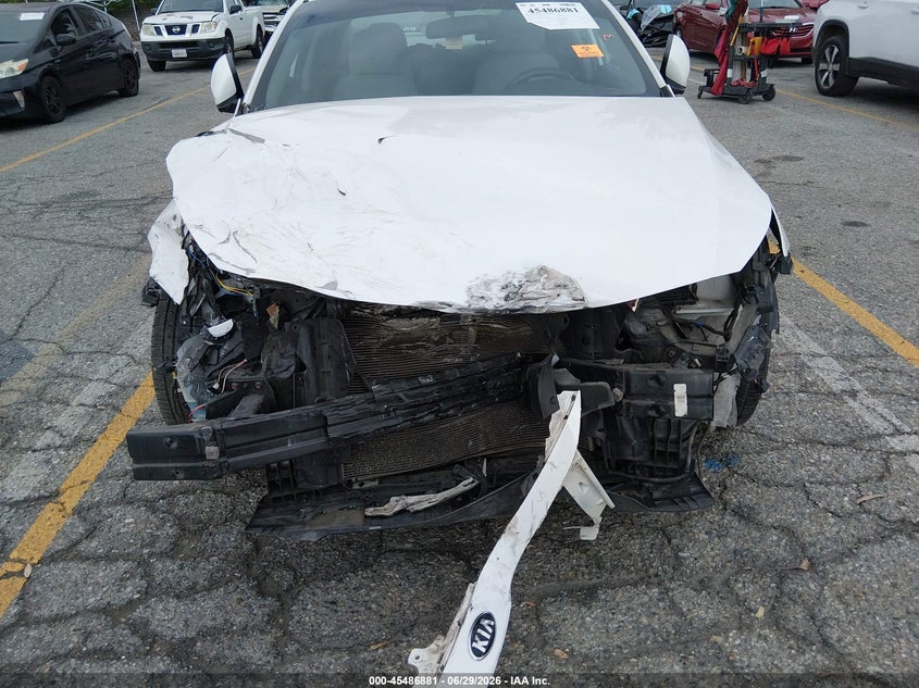 2014 Kia Optima VIN 5XXGM4A72EG313093 IAAI salvage auction — FRONT END, Salvage (California), sold $550 on 2026-07-14 (photo 6)