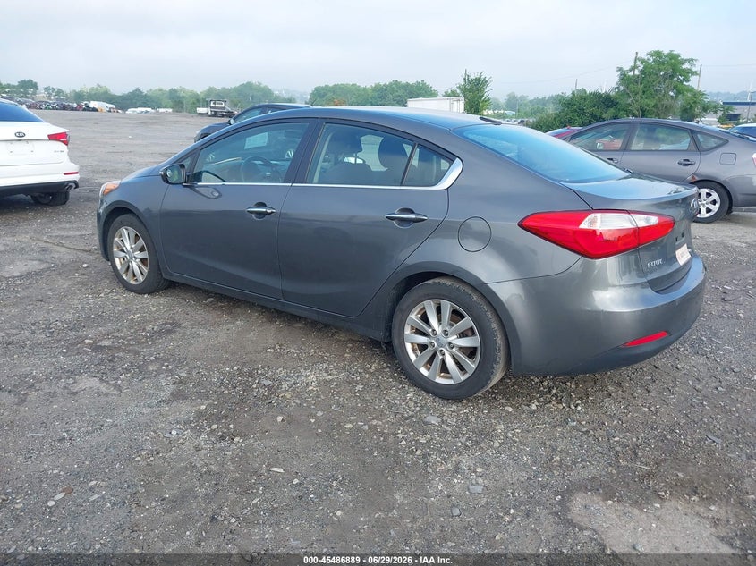 2014 Kia Forte VIN KNAFX4A88E5090796 IAAI salvage auction — NORMAL WEAR, Clear (New Jersey), sold $650 on 2026-07-31 (photo 3)