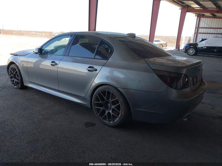 2008 BMW 5 series VIN WBANW53568CT48207 IAAI salvage auction — NORMAL WEAR, Salvage (California), sold $350 on 2026-07-28 (photo 3)