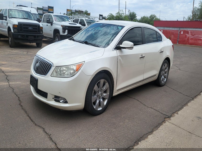 2013 Buick Lacrosse VIN 1G4GF5E36DF308110 IAAI salvage auction — LEFT SIDE, Clear (Arizona), sold $2,350 on 2026-07-30 (photo 2)