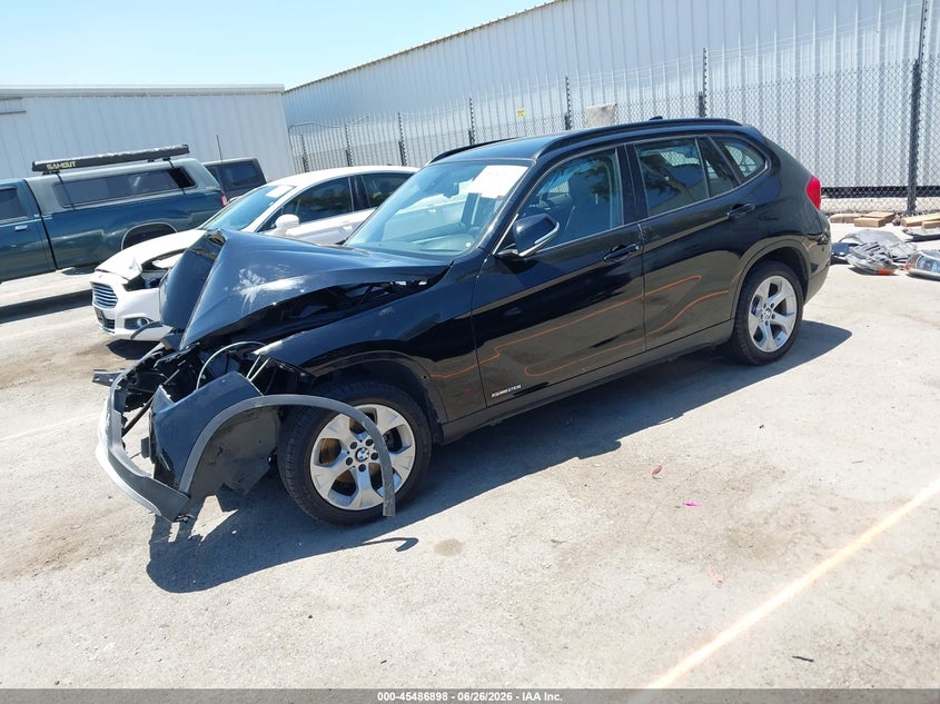 2015 BMW X1 VIN WBAVM1C58FV498013 IAAI salvage auction — FRONT END, Wait Title, sold $375 on 2026-09-07 (photo 2)