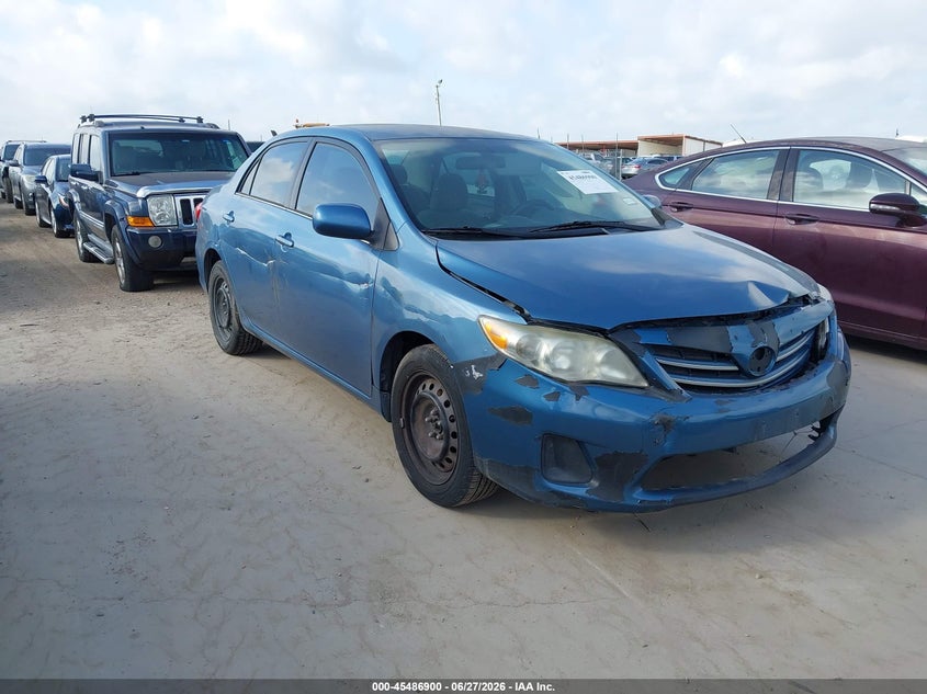 2013 Toyota Corolla VIN 5YFBU4EE1DP210918 IAAI salvage auction — NORMAL WEAR, Original (Texas), sold $1,625 on 2026-07-21 (photo 1)