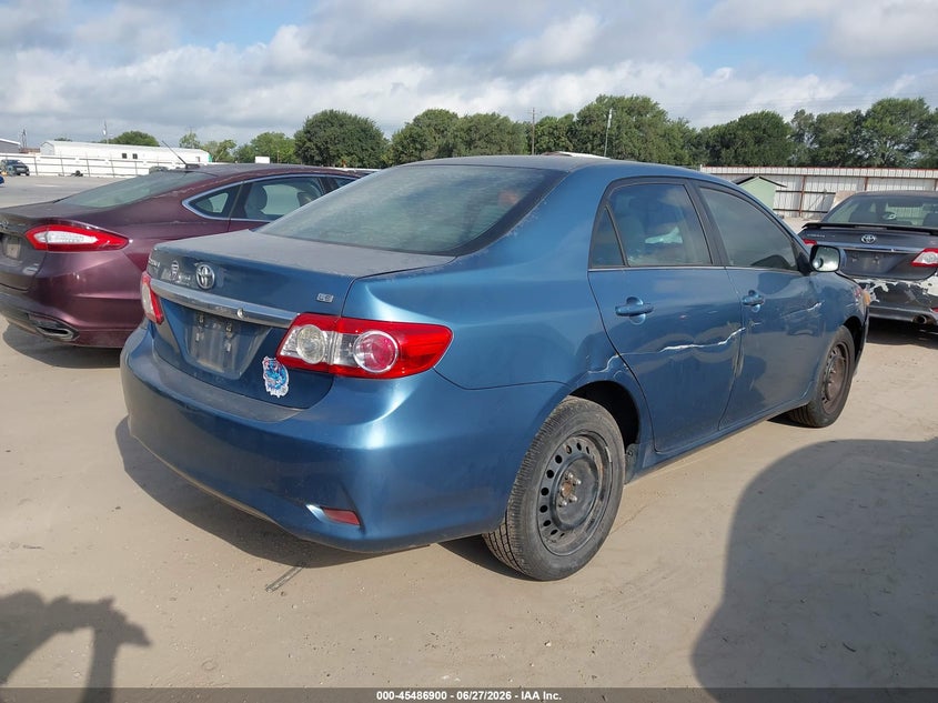 2013 Toyota Corolla VIN 5YFBU4EE1DP210918 IAAI salvage auction — NORMAL WEAR, Original (Texas), sold $1,625 on 2026-07-21 (photo 4)