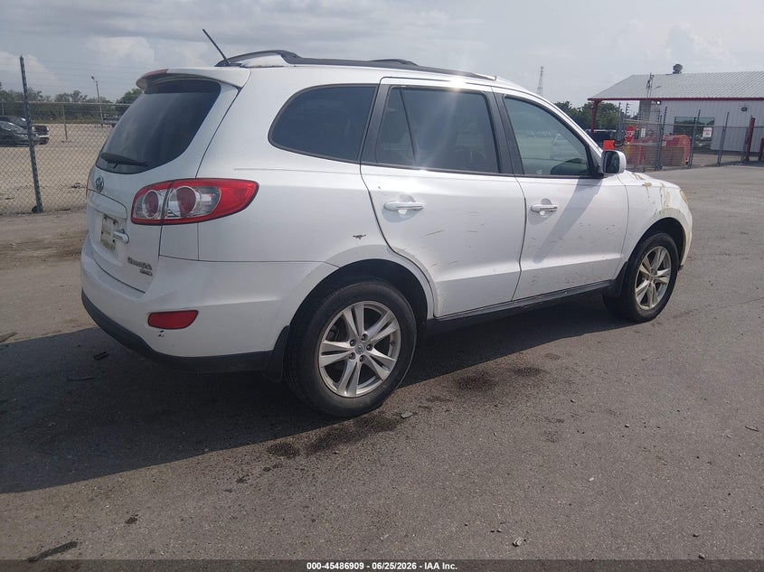 2011 Hyundai Santa fe VIN 5XYZK3AB0BG042667 IAAI salvage auction — NORMAL WEAR, Clear (Louisiana), sold $1,350 on 2026-07-06 (photo 4)