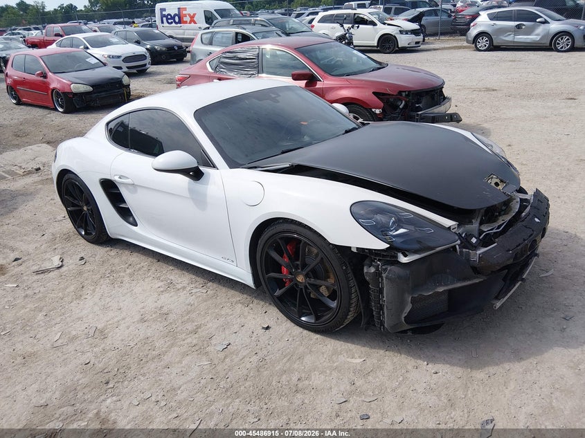 2019 Porsche 718 cayman VIN WP0AB2A8XKS278359 — IAAI salvage auction photo