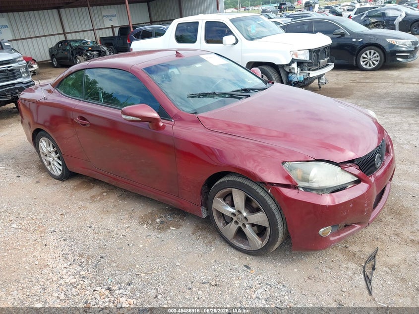2010 Lexus Is VIN JTHFE2C29A2501400 IAAI salvage auction — NORMAL WEAR, Rebuilt -  Public Restricted (Oklahoma), sold $200 on 2026-07-22 (photo 1)