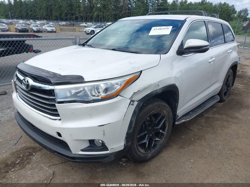 2015 Toyota Highlander VIN 5TDBKRFH2FS138181 IAAI salvage auction — SIDE, Bill Of Sale (Washington), sold $5,200 on 2026-07-22 (photo 6)