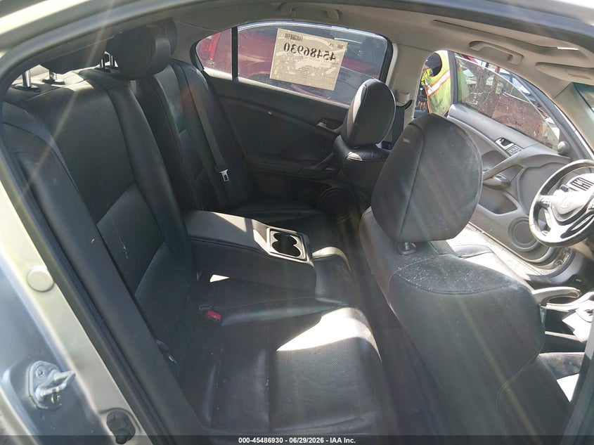 2010 Acura Tsx VIN JH4CU2F69AC021906 IAAI salvage auction — NORMAL WEAR, Clear (New Jersey), sold $450 on 2026-07-21 (photo 8)