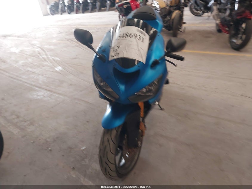 2006 Kawasaki Zx636 VIN JKBZXJC196A035934 IAAI salvage auction — SIDE, Salvage (California), sold $1,150 on 2026-07-20 (photo 5)