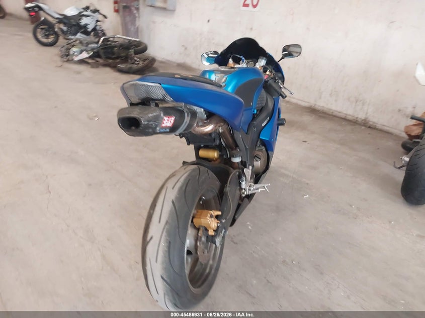 2006 Kawasaki Zx636 VIN JKBZXJC196A035934 IAAI salvage auction — SIDE, Salvage (California), sold $1,150 on 2026-07-20 (photo 6)