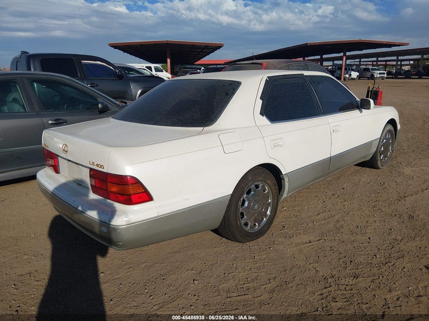 1996 Lexus Ls 400 VIN JT8BH22F3T0038582 IAAI salvage auction — NORMAL WEAR, Clear-Dealer Only (Arizona), sold $425 on 2026-07-14 (photo 4)