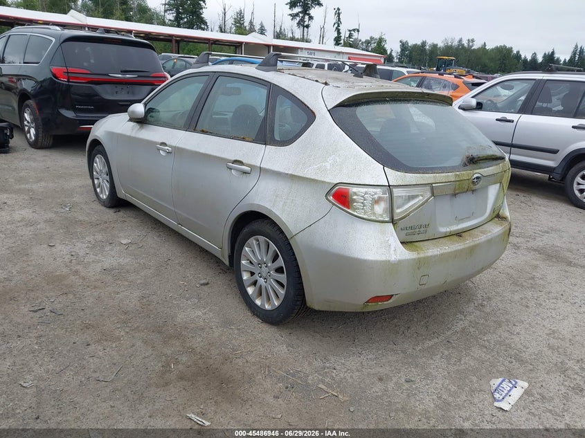 2010 Subaru Impreza VIN JF1GH6B69AH808366 IAAI salvage auction — NORMAL WEAR, Clear (Washington), sold $500 on 2026-07-08 (photo 3)
