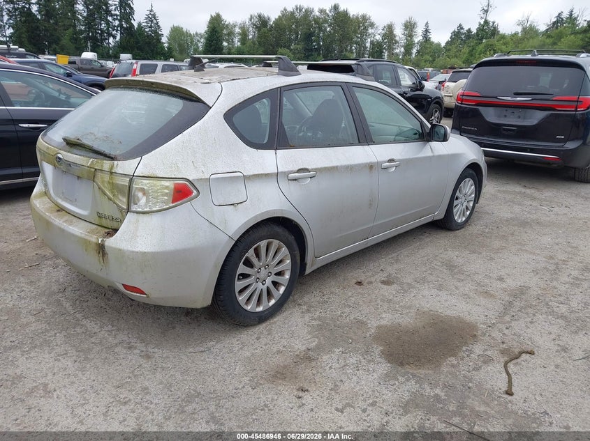 2010 Subaru Impreza VIN JF1GH6B69AH808366 IAAI salvage auction — NORMAL WEAR, Clear (Washington), sold $500 on 2026-07-08 (photo 4)