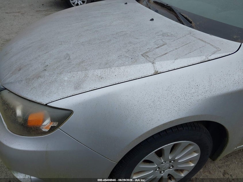 2010 Subaru Impreza VIN JF1GH6B69AH808366 IAAI salvage auction — NORMAL WEAR, Clear (Washington), sold $500 on 2026-07-08 (photo 6)