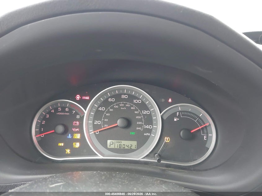 2010 Subaru Impreza VIN JF1GH6B69AH808366 IAAI salvage auction — NORMAL WEAR, Clear (Washington), sold $500 on 2026-07-08 (photo 7)