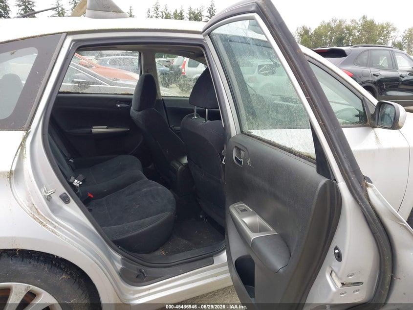 2010 Subaru Impreza VIN JF1GH6B69AH808366 IAAI salvage auction — NORMAL WEAR, Clear (Washington), sold $500 on 2026-07-08 (photo 8)
